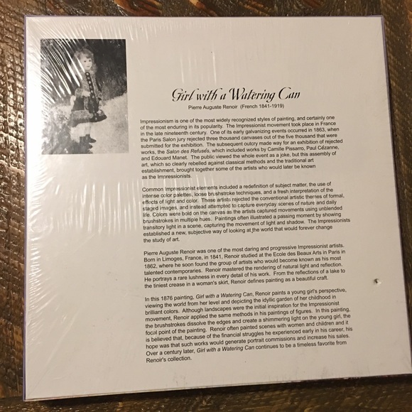 Girl With A Watering Can Pierre Auguste Renoir - Picture 3 of 6